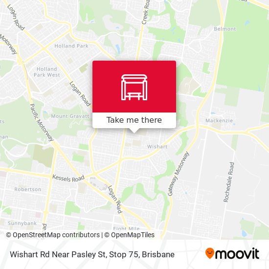 Wishart Rd Near Pasley St, Stop 75 map