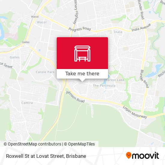Roxwell St at Lovat Street map