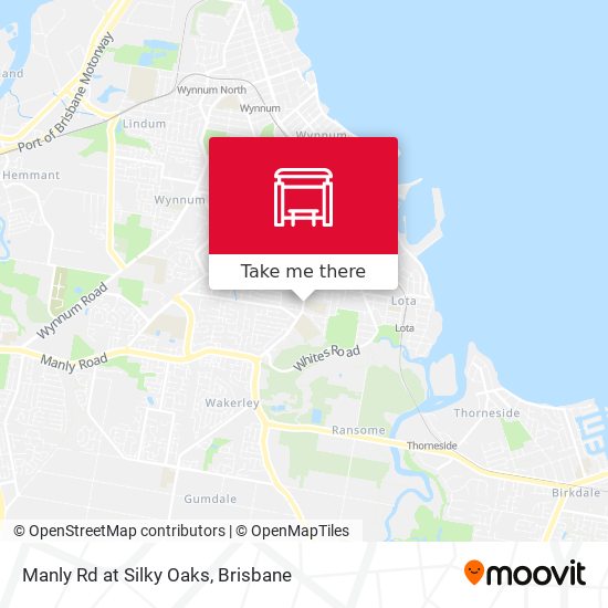 Manly Rd at Silky Oaks map