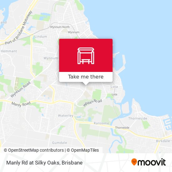 Manly Rd at Silky Oaks map