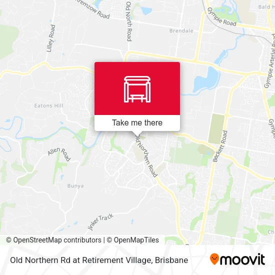 Old Northern Rd at Retirement Village map