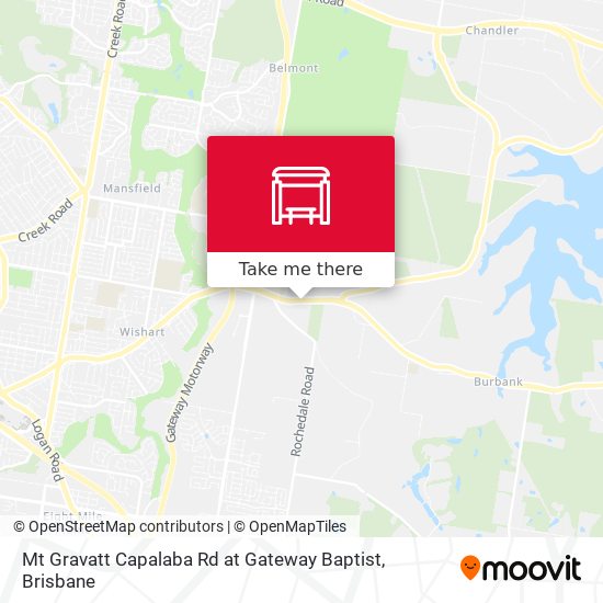 Mt Gravatt Capalaba Rd at Gateway Baptist map
