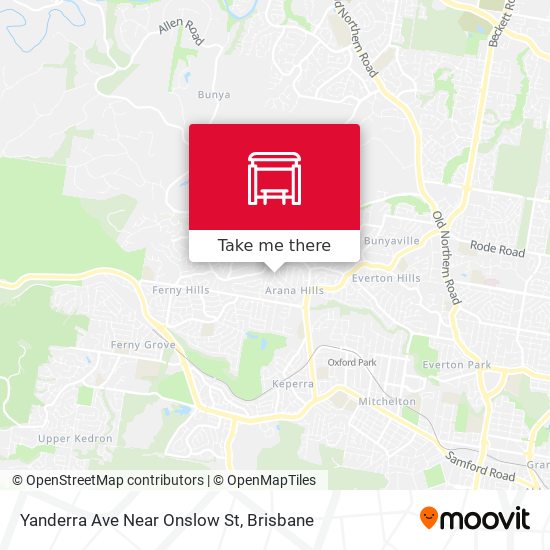 Yanderra Ave Near Onslow St map