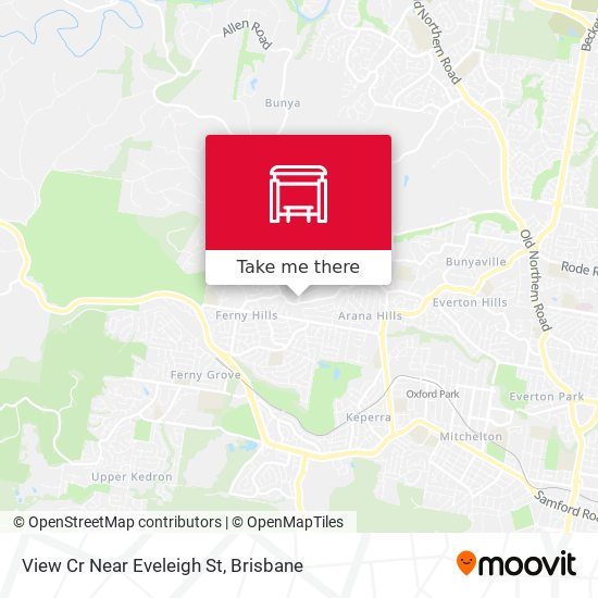 View Cr Near Eveleigh St map