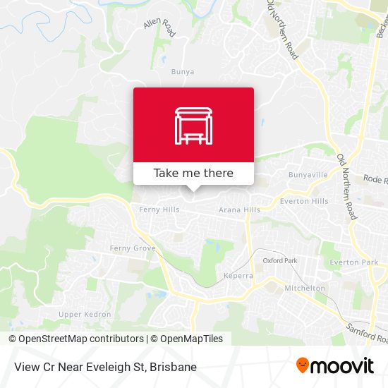 View Cr Near Eveleigh St map
