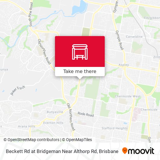 Beckett Rd at Bridgeman Near Althorp Rd map