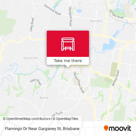 Flamingo Dr Near Garganey St map