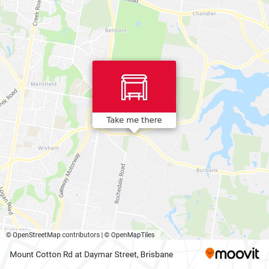 Mount Cotton Rd at Daymar Street map
