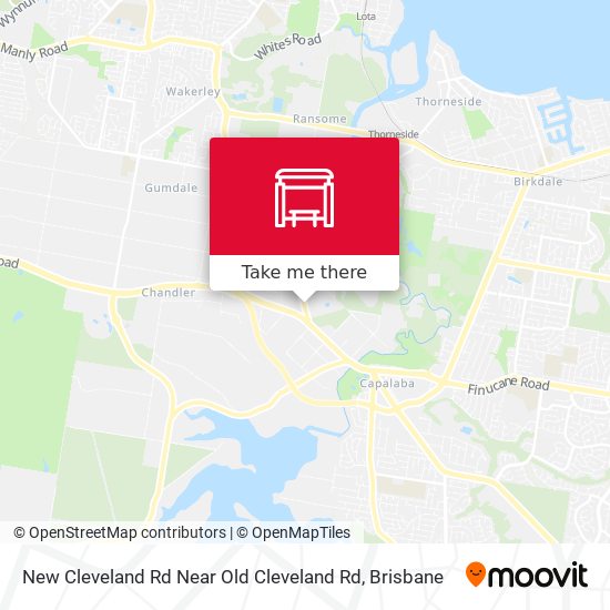 New Cleveland Rd Near Old Cleveland Rd map