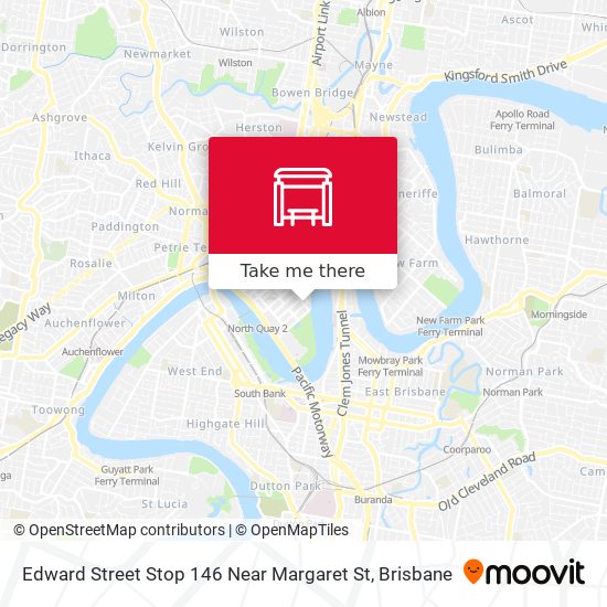 Edward Street Stop 146 Near Margaret St map