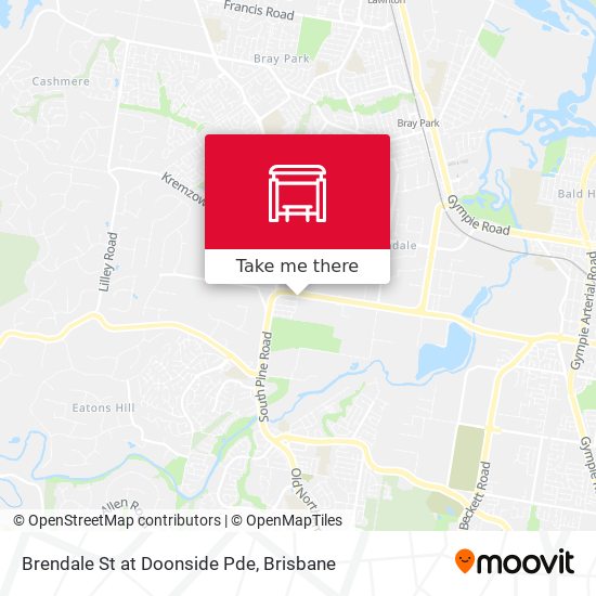 Brendale St at Doonside Pde map