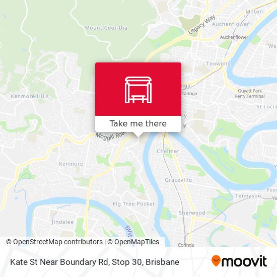 Kate St Near Boundary Rd, Stop 30 map