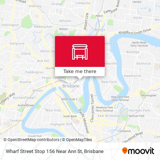 Wharf Street Stop 156 Near Ann St map