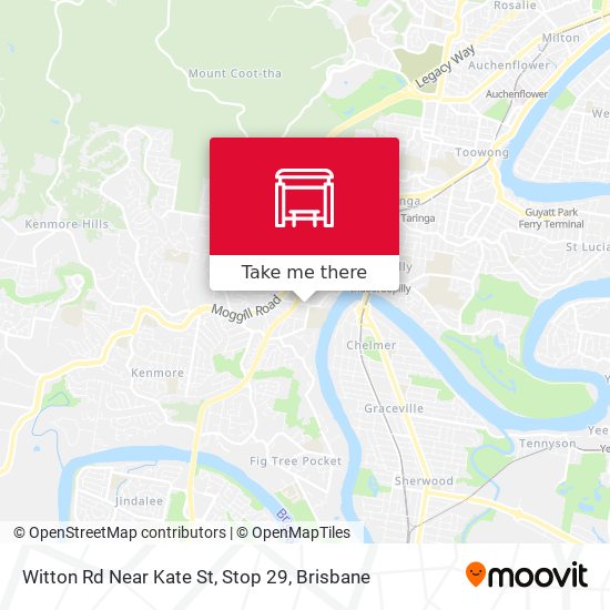 Witton Rd Near Kate St, Stop 29 map