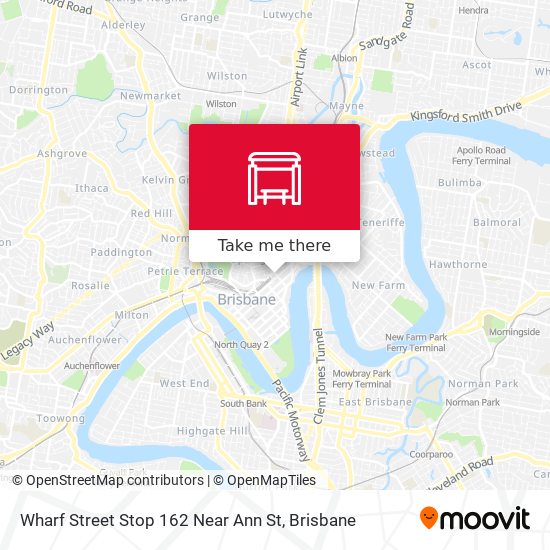 Wharf Street Stop 162 Near Ann St map