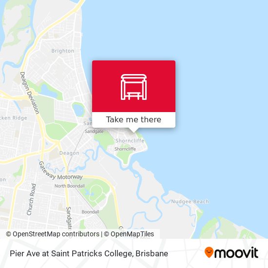 Pier Ave at Saint Patricks College map