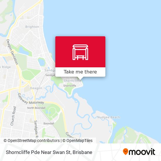 Shorncliffe Pde Near Swan St map