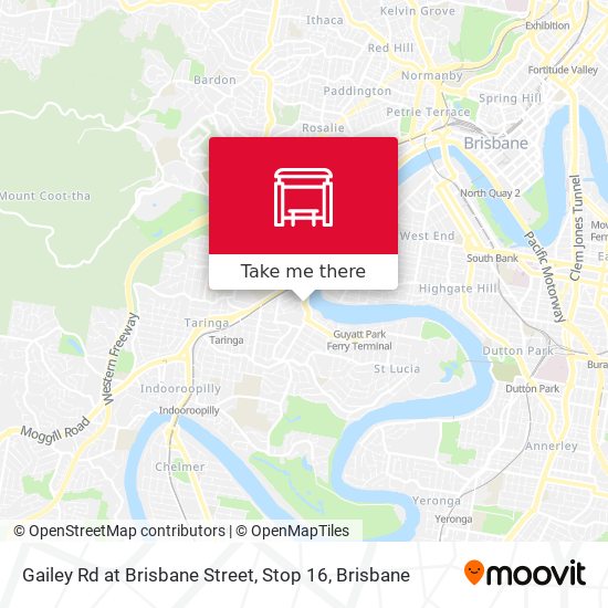 Gailey Rd at Brisbane Street, Stop 16 map