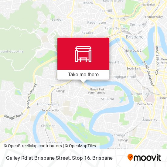 Gailey Rd at Brisbane Street, Stop 16 map