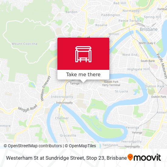 Westerham St at Sundridge Street, Stop 23 map