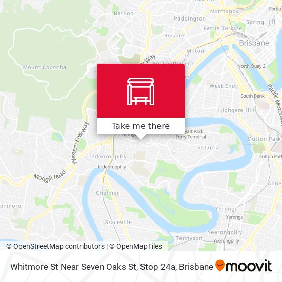 Whitmore St Near Seven Oaks St, Stop 24a map