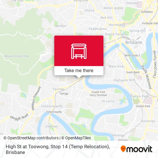 Mapa High St at Toowong, Stop 14 (Temp Relocation)