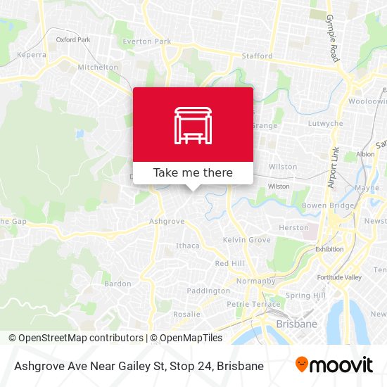 Ashgrove Ave Near Gailey St, Stop 24 map