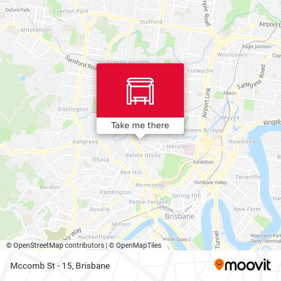 Mccomb St - 15 map