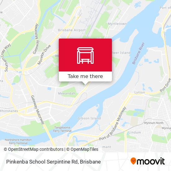 Pinkenba School Serpintine Rd map