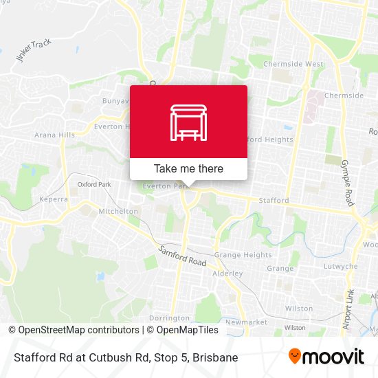 Stafford Rd at Cutbush Rd, Stop 5 map