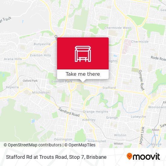 Stafford Rd at Trouts Road, Stop 7 map