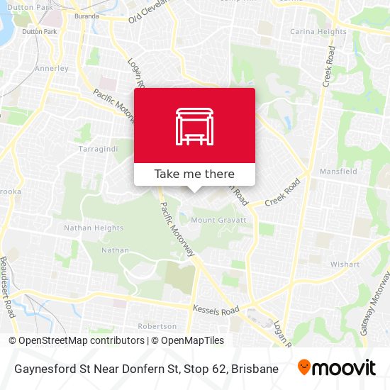 Gaynesford St Near Donfern St, Stop 62 map