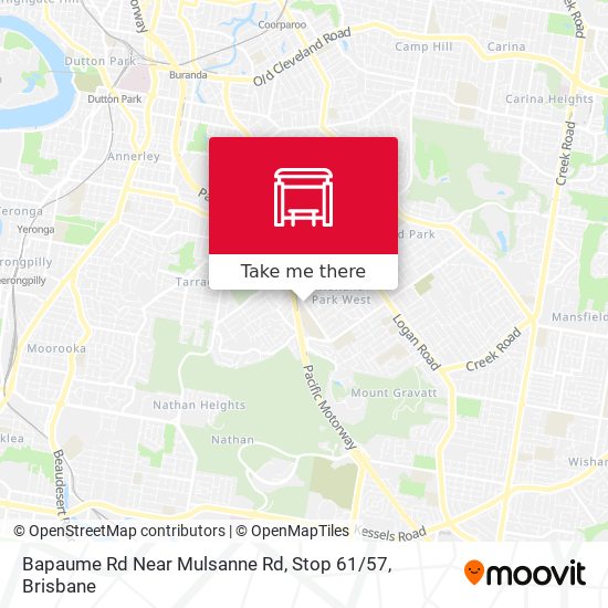 Bapaume Rd Near Mulsanne Rd, Stop 61 / 57 map