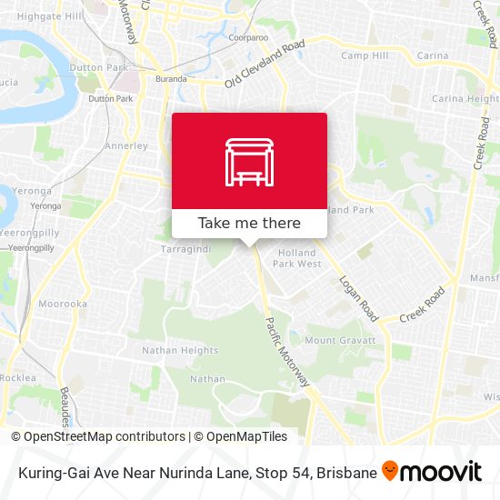 Kuring-Gai Ave Near Nurinda Lane, Stop 54 map