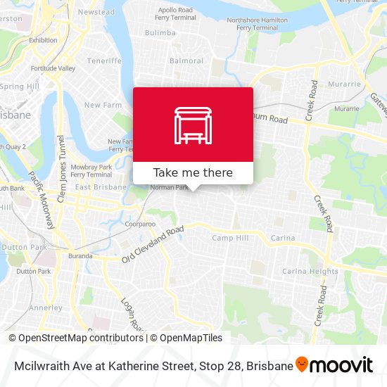 Mcilwraith Ave at Katherine Street, Stop 28 map