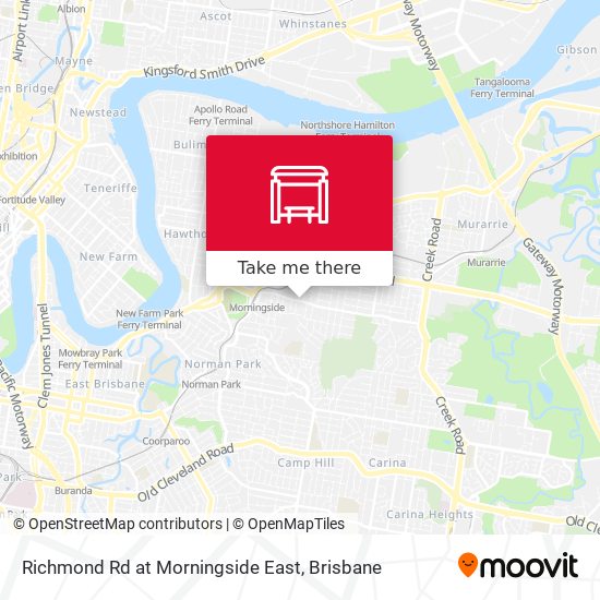 Richmond Rd at Morningside East map