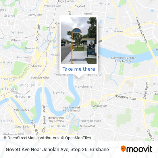 Mapa Govett Ave Near Jenolan Ave, Stop 26