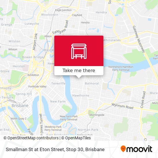 Smallman St at Eton Street, Stop 30 map