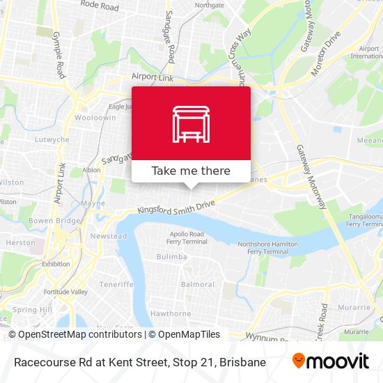 Racecourse Rd at Kent Street, Stop 21 map