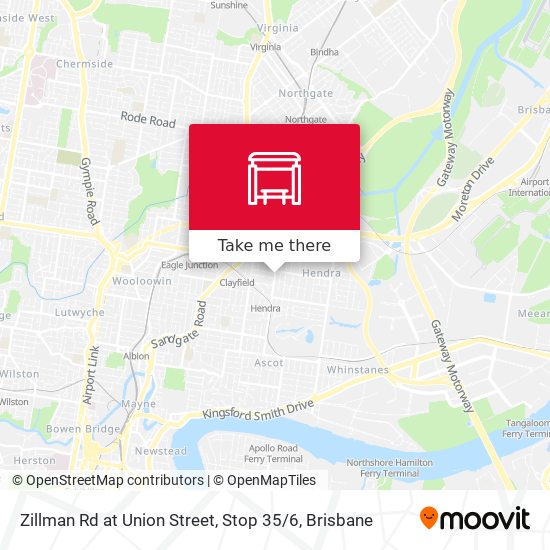 Zillman Rd at Union Street, Stop 35 / 6 map