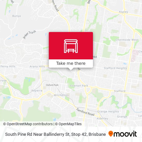 South Pine Rd Near Ballinderry St, Stop 42 map
