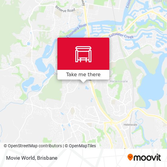 Movie World map