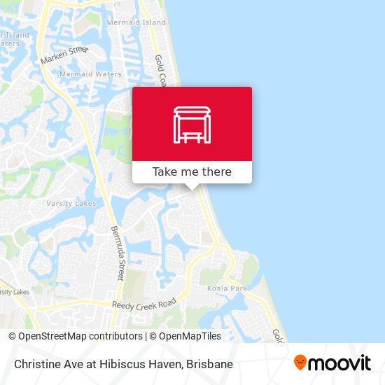 Christine Ave at Hibiscus Haven map