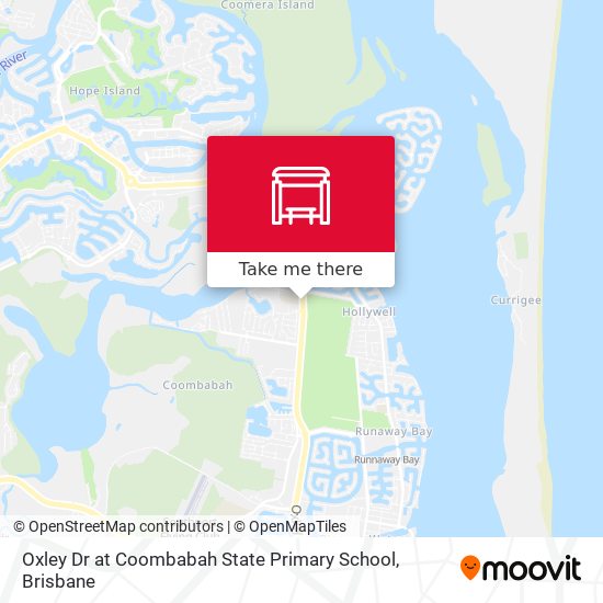 Oxley Dr at Coombabah State Primary School map