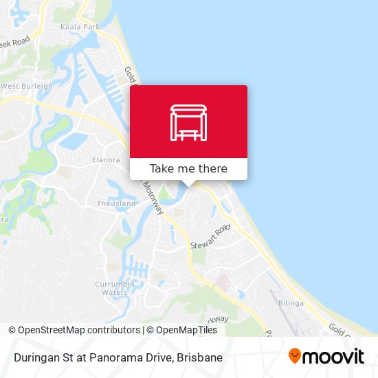 Duringan St at Panorama Drive map