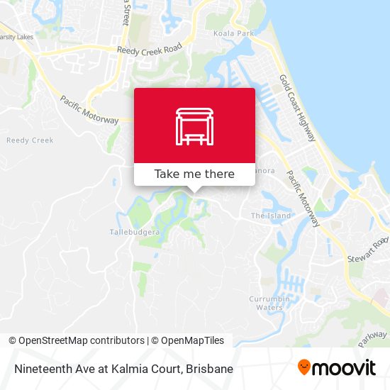 Nineteenth Ave at Kalmia Court map