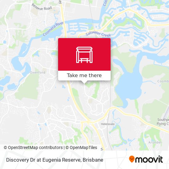 Discovery Dr at Eugenia Reserve map