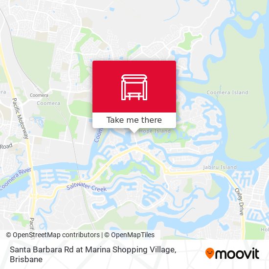 Mapa Santa Barbara Rd at Marina Shopping Village