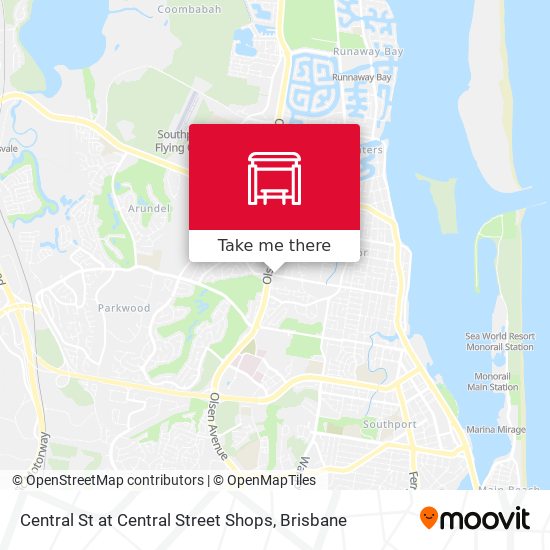 Central St at Central Street Shops map