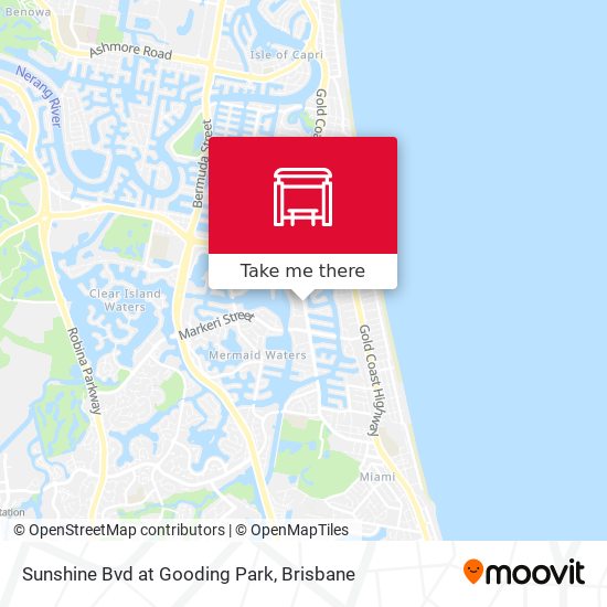 Sunshine Bvd at Gooding Park map